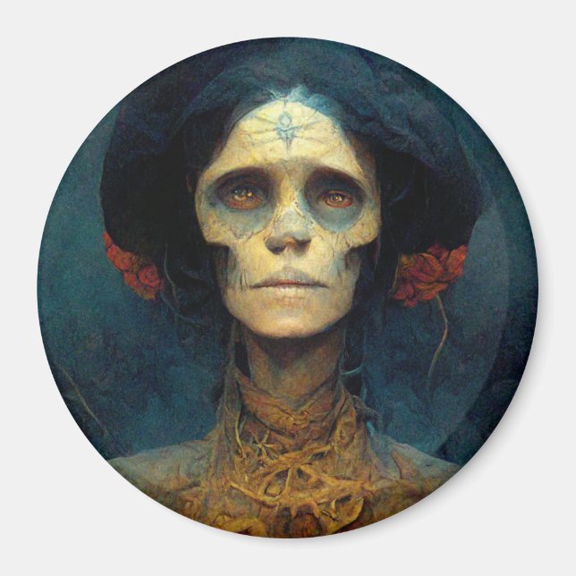 The Gaunt Lady Fantasy Sci-Fi Magnet (Front)