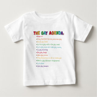 The Gay Agenda Baby T-Shirt