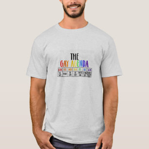 THE GAY AGENDA T-SHIRT