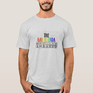 THE GAY AGENDA T-SHIRT