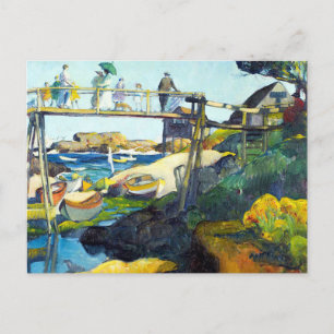 The Gay Bridge Maine USA Postcard