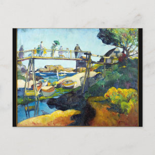 The Gay Bridge Maine USA Postcard