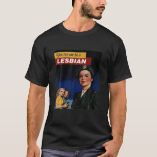 The Gay Way. Lesbian Gay LGBTQ Graphic Vintage T-Shirt