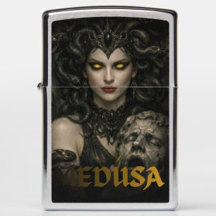 The Gaze of Eternal Silence Zippo Lighter