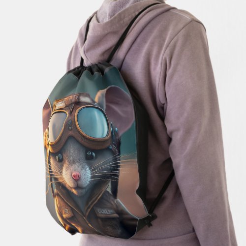 The Geared_Up Explorer Drawstring Bag