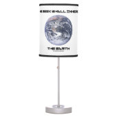 The Geek Shall Inherit The Earth Blue Marble Earth Table Lamp (Front)