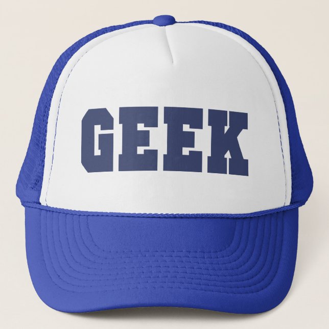 The Geek Trucker Cap (Front)