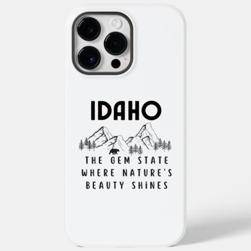 The Gem State Where Nature Beauty shines Case_Mate iPhone 14 Pro Max Case