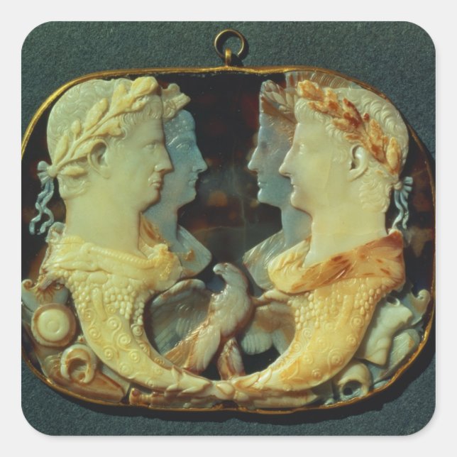 The Gemma Claudia Square Sticker (Front)