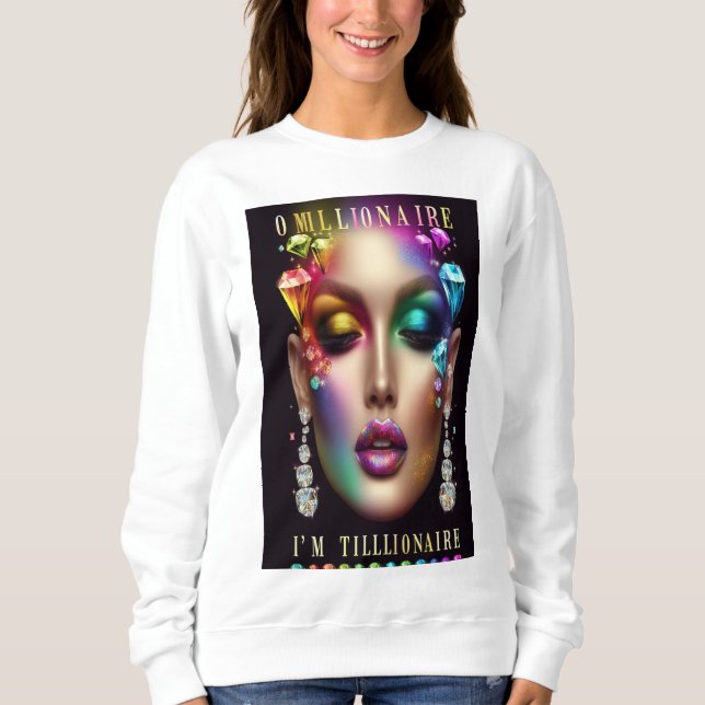 💎✨ “The Gemstone Glow” ✨💎 Sweatshirt (Front)