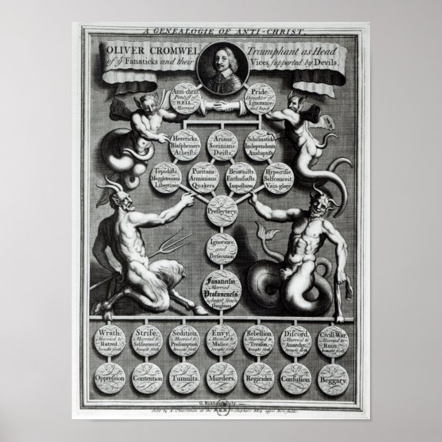 The Genealogy of the Anti-Christ Oliver Poster (Front)