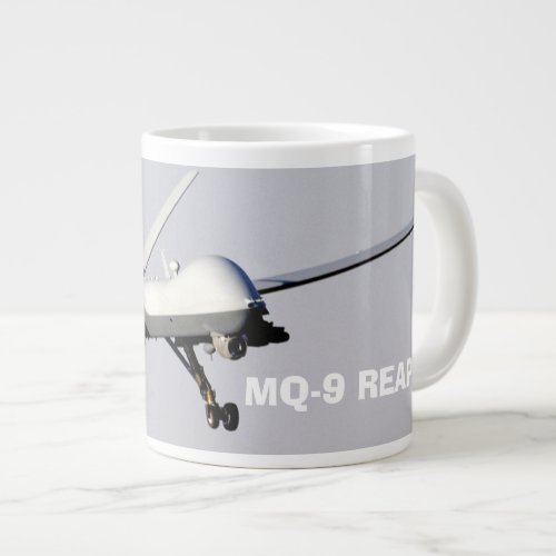 The General Atomics MQ_9 Reaper Large Coffee Mug