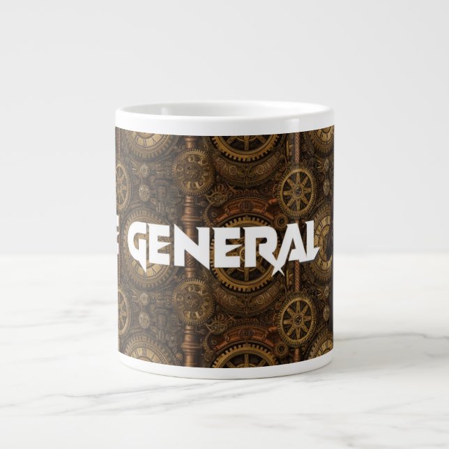 The General  Giant Coffee Mug (Front)