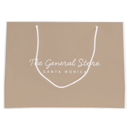 The General Store Glossy or Matte Finish Bag