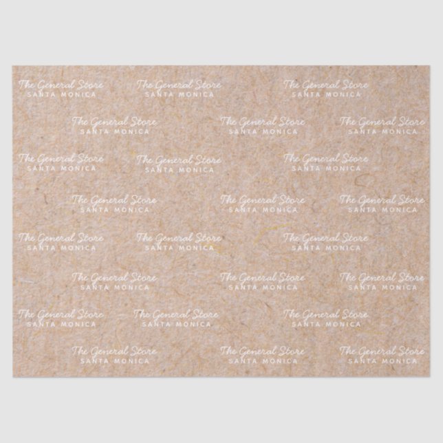 The General Store Kraft Tissue Paper (Front)