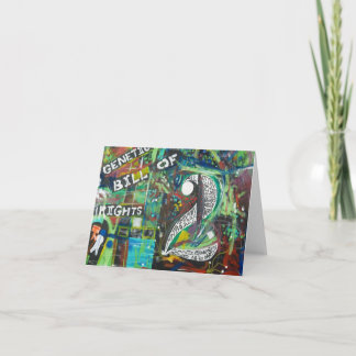 The Genetic Bill of Rights Painting #2 Card