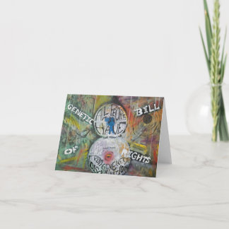 The Genetic Bill of Rights Painting #8 Card