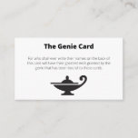The Genie Card Grants Your Wish