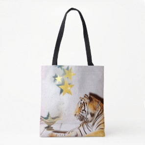 The Genie Tiger  Tote Bag