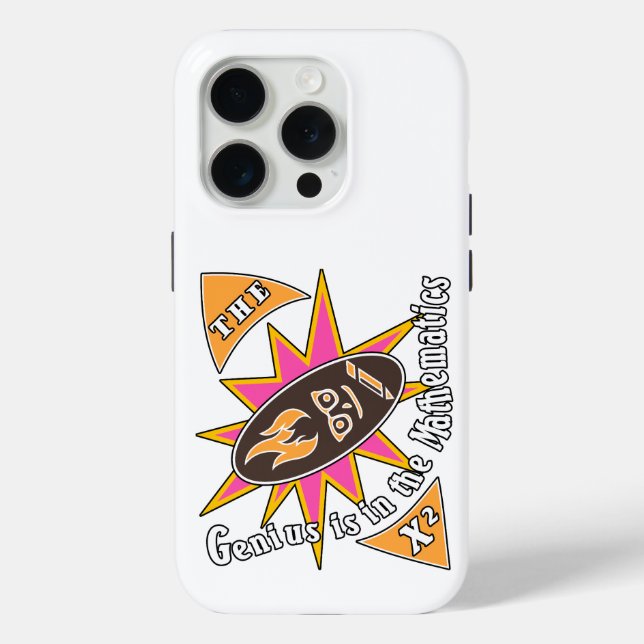 The genius is in the mathematics Case-Mate iPhone case (Back)