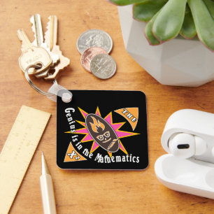 The genius is in the mathematics keychain