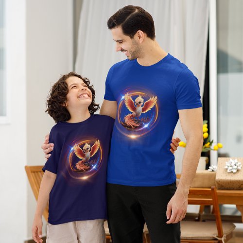 The gentle fiery Phoenix rises from the Ashes T_Shirt