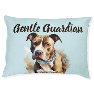 The Gentle Guardian Bull Terrier 🐾 Pet Bed