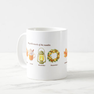 The Gentle March of the Months – Autumn Symbolism Coffee Mug