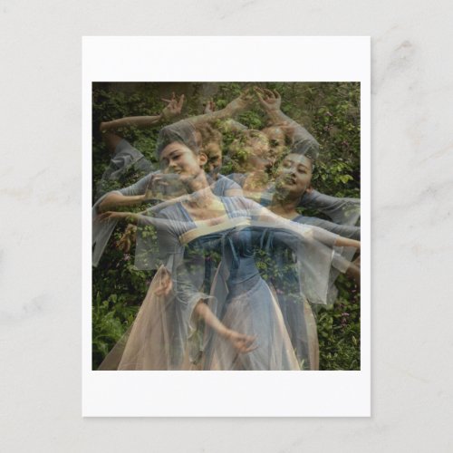 The Gentle Motion Of Dance Multi No 6 Postcard