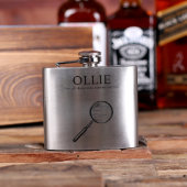 The Gentleman Game Night Set with Flasks (Front)