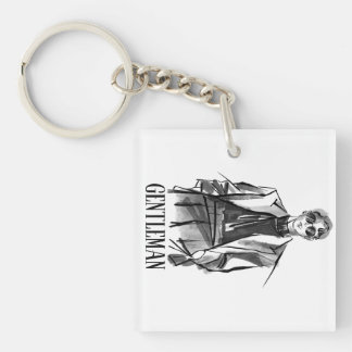 The gentleman  keychain