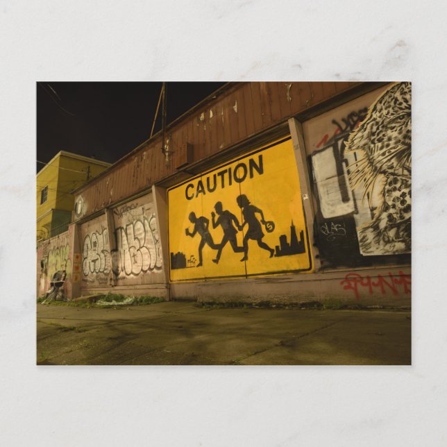 The Gentrification War Postcard (Front)