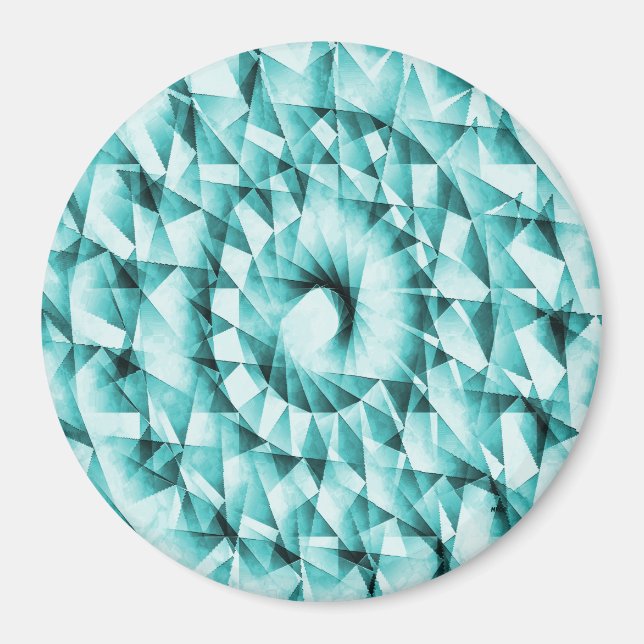 The Geometric Sea..... Magnet (Front)