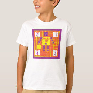 The Geometrics-TShirt-Square-Age 4 T-Shirt