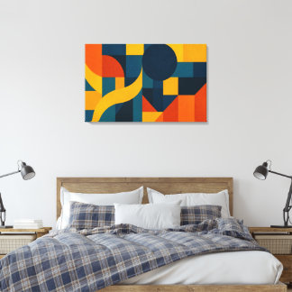 The Geometry of Emotion Canvas Print