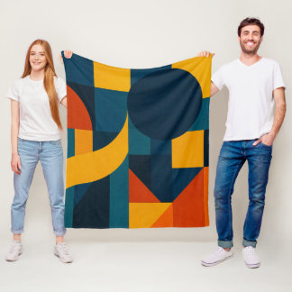 The Geometry of Emotion Fleece Blanket