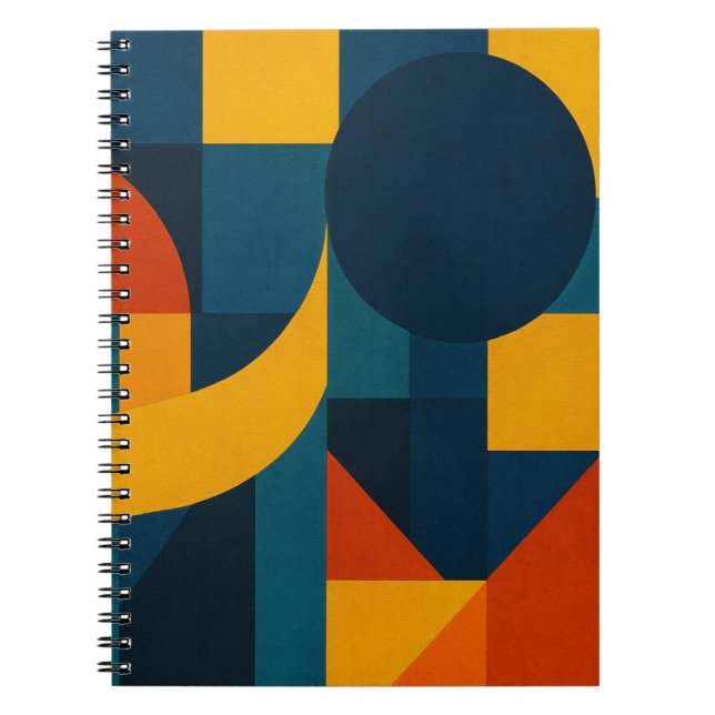 The Geometry of Emotion - Spiral Photo Notebook (Front)