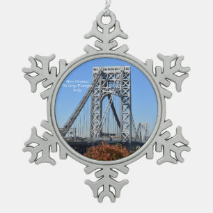 The George Washington Bridge Christmas Ornament