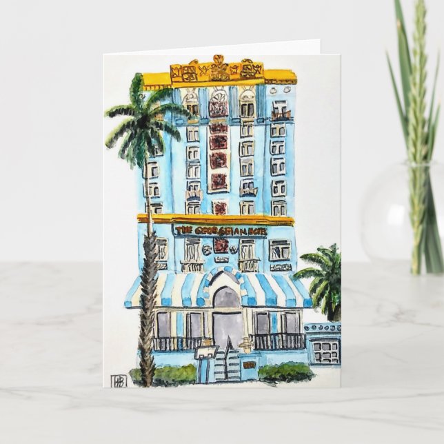 The Georgeian Hotel Card (Front)