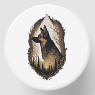 The German Shepherd 003 Mini Candle Favors