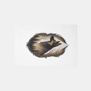 The German Shepherd 003 Rug