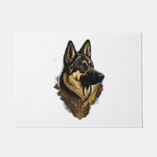 The German Shepherd 004 Doormat
