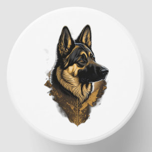 The German Shepherd 004 Mini Candle Favors