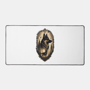The German Shepherd 005 Desk Mat