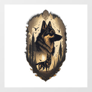 The German Shepherd 005 Floor Decals