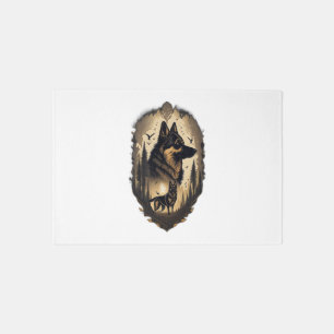 The German Shepherd 005 Rug