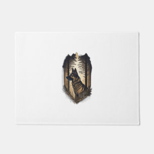 The German Shepherd 006  Doormat