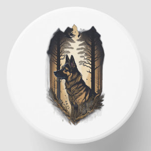 The German Shepherd 006 Mini Candle Favors