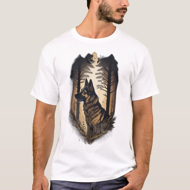 The German Shepherd 006  T-Shirt (Front)