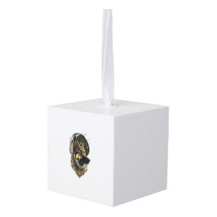 The German Shepherd 007 Cube Ornament